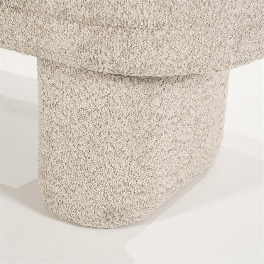 Poufs and stools Rama 120x45x45 – taupe | By Boo