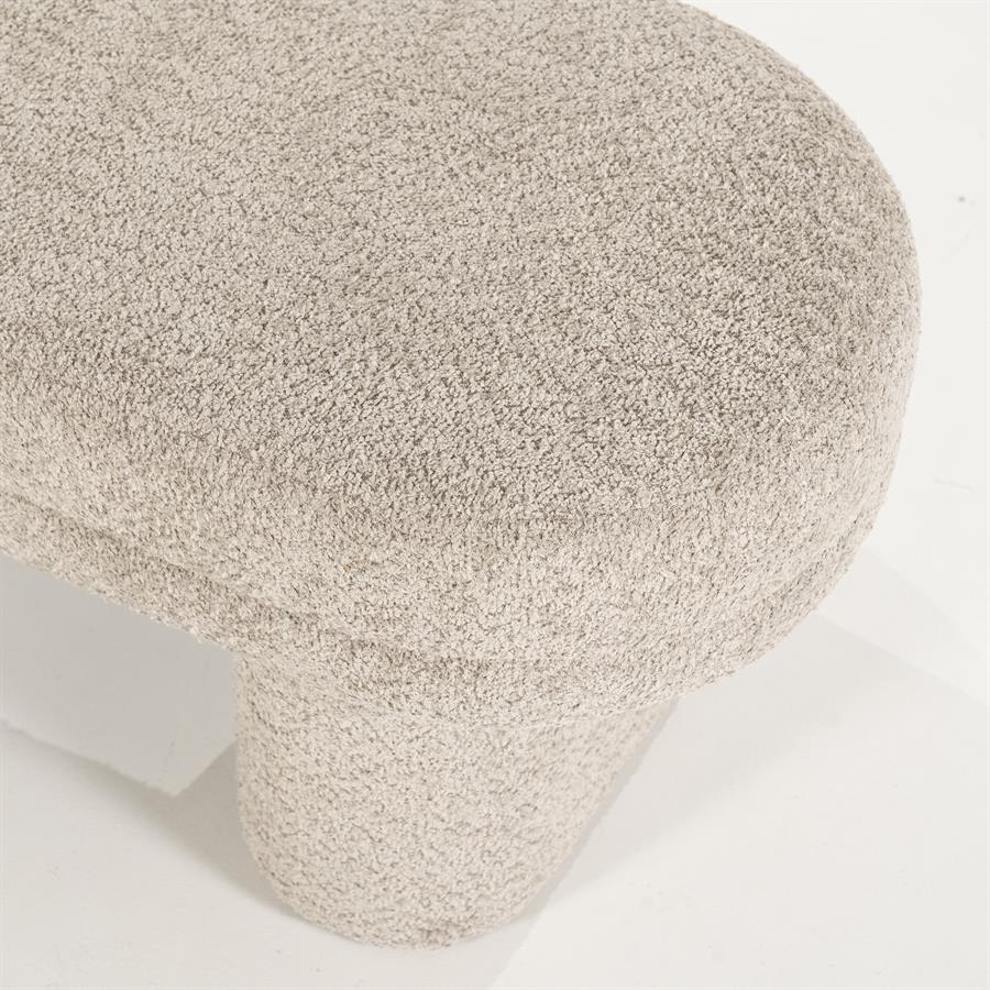 Poufs and stools Rama 120x45x45 – taupe | By Boo