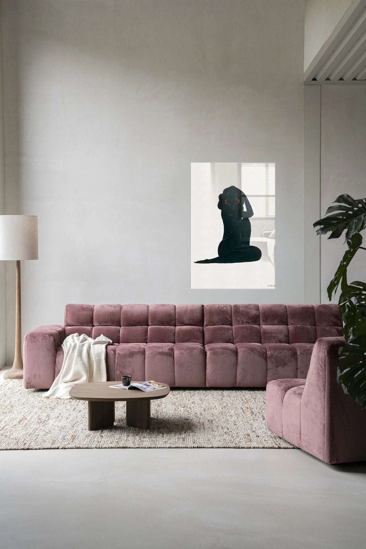 Stillness – Glasschilderij