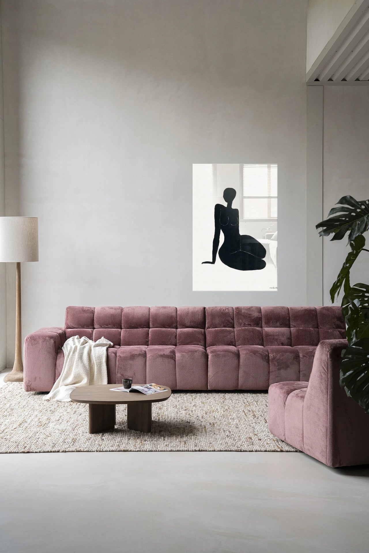 International Woman – Glasschilderij