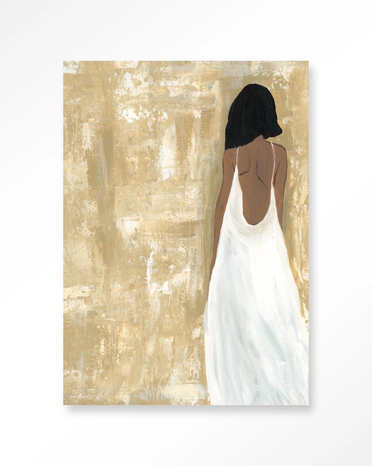 She opened her heart – Wandkleed