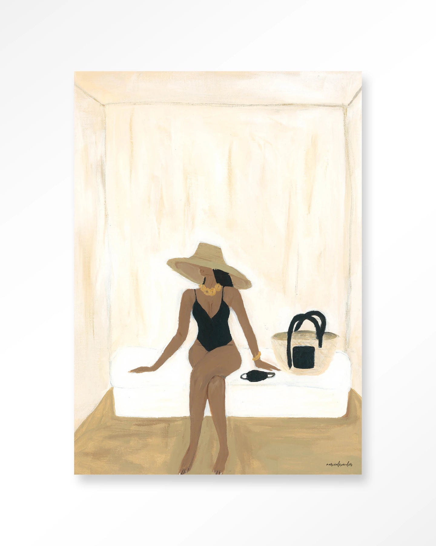 Luxuriate regardless – Art Print