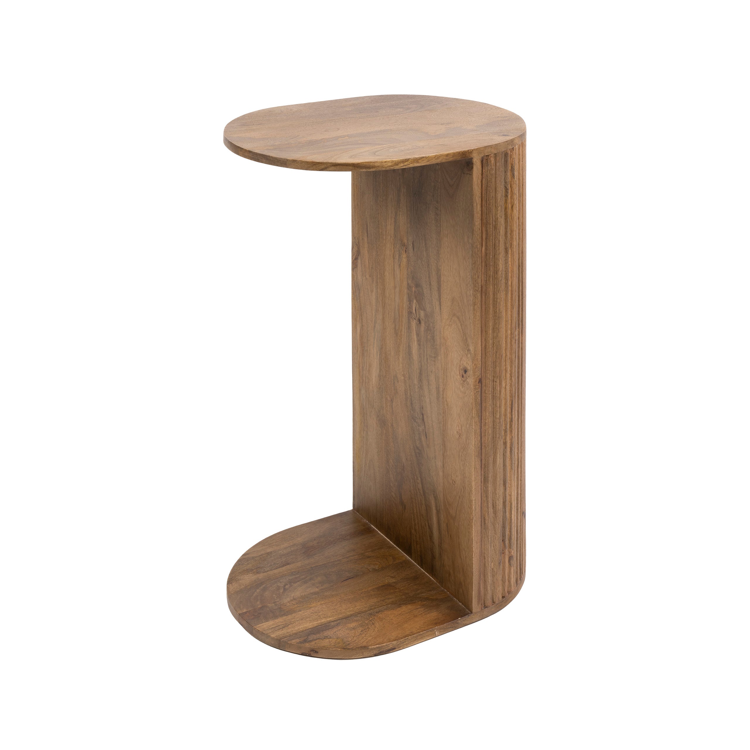 Overzettafel Wave Massief Mango Zand