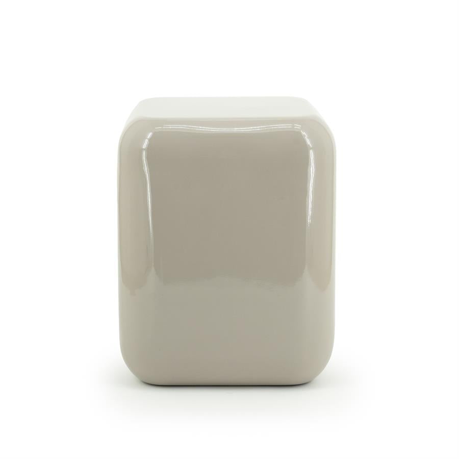 Poufs and stools Stool Dixon 34x34x42 – taupe | By Boo