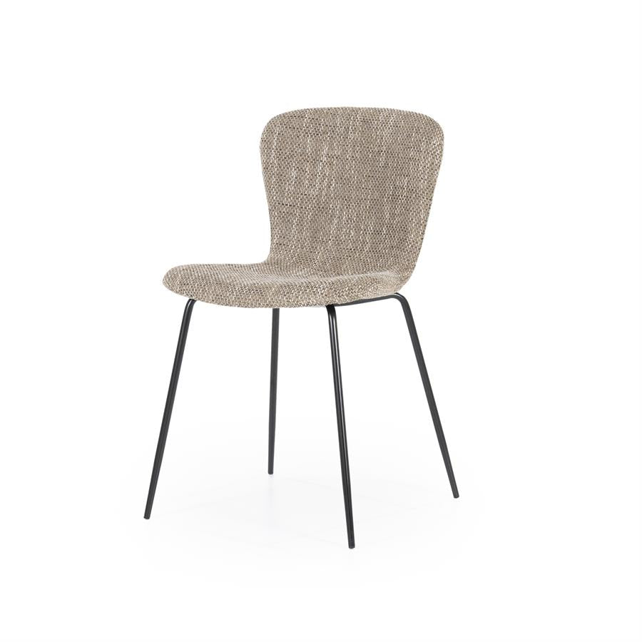 Stoel Chair Lass 54x46x80 – bruin | By Boo