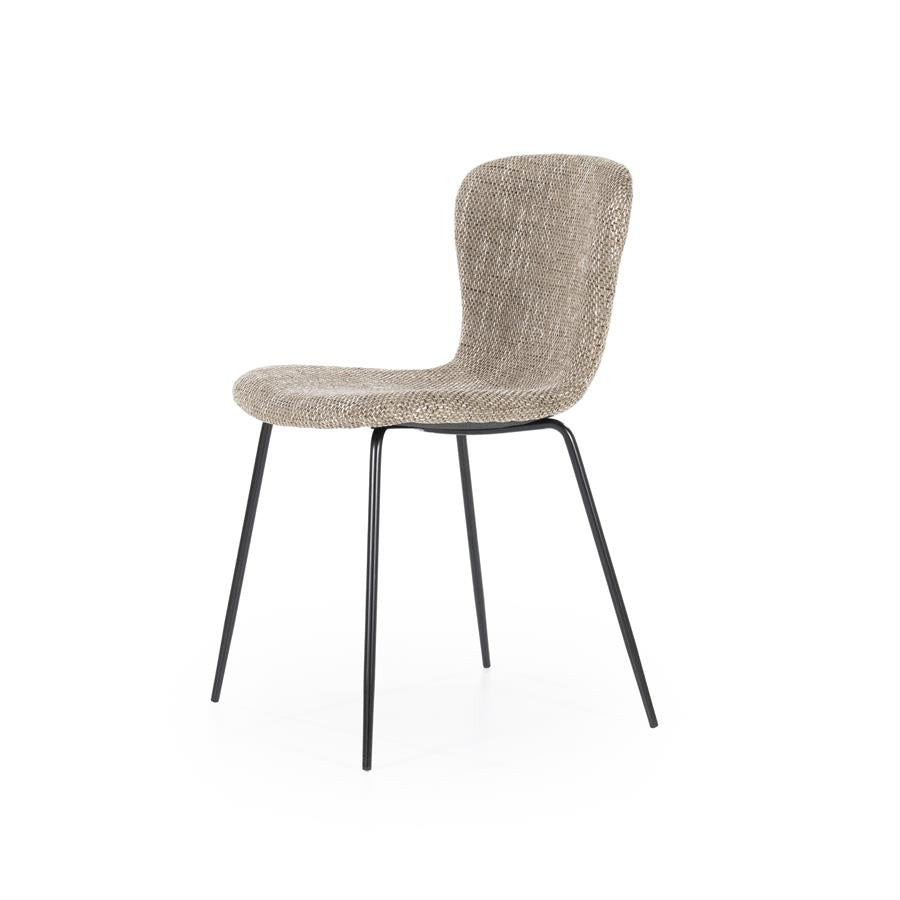 Stoel Chair Lass 54x46x80 – bruin | By Boo