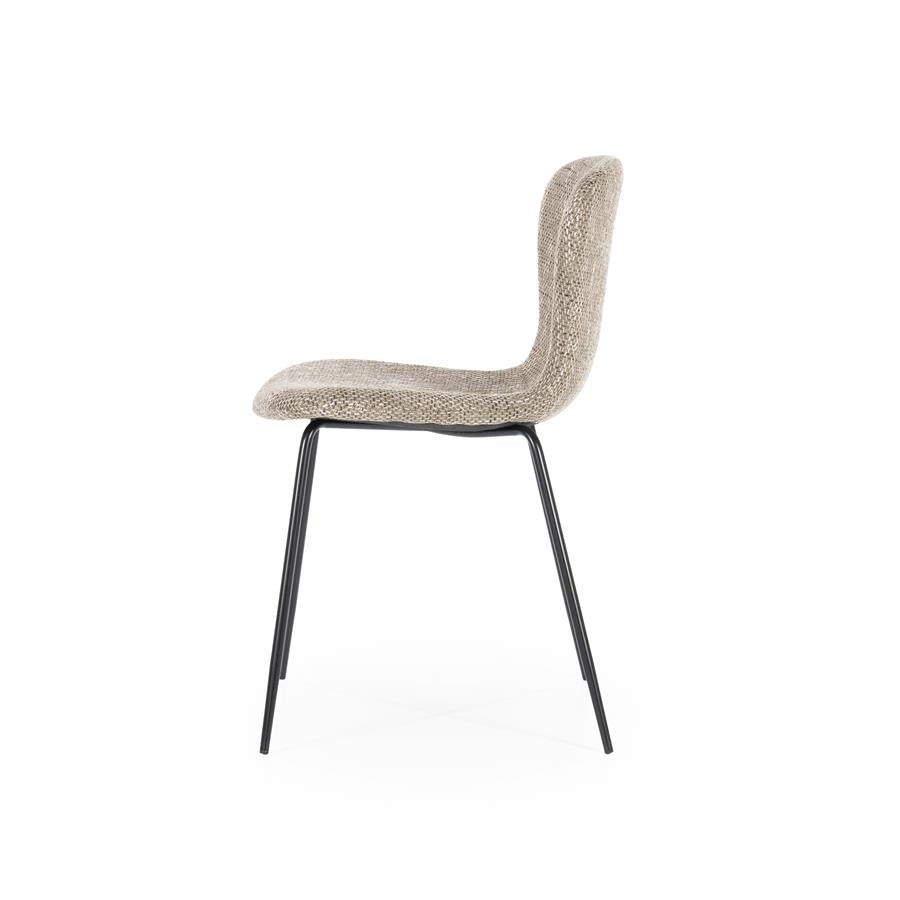 Stoel Chair Lass 54x46x80 – bruin | By Boo