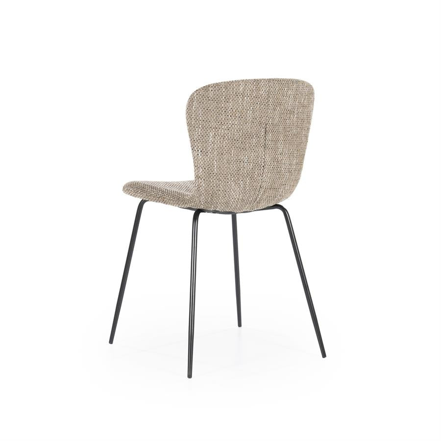 Stoel Chair Lass 54x46x80 – bruin | By Boo