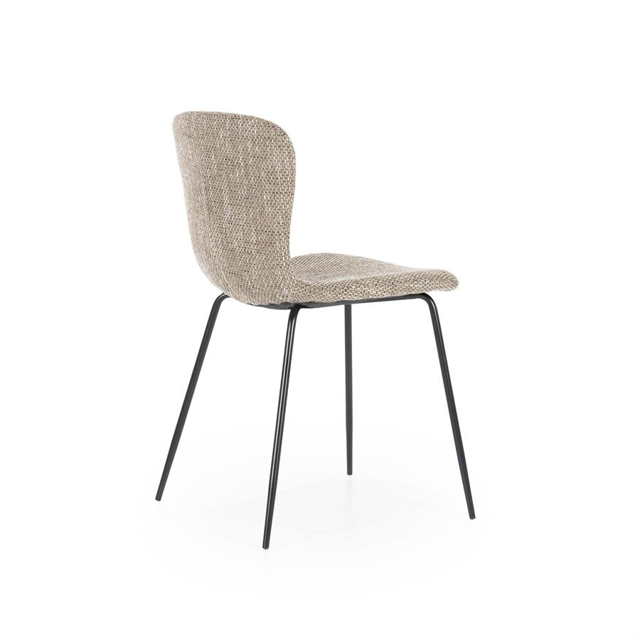 Stoel Chair Lass 54x46x80 – bruin | By Boo