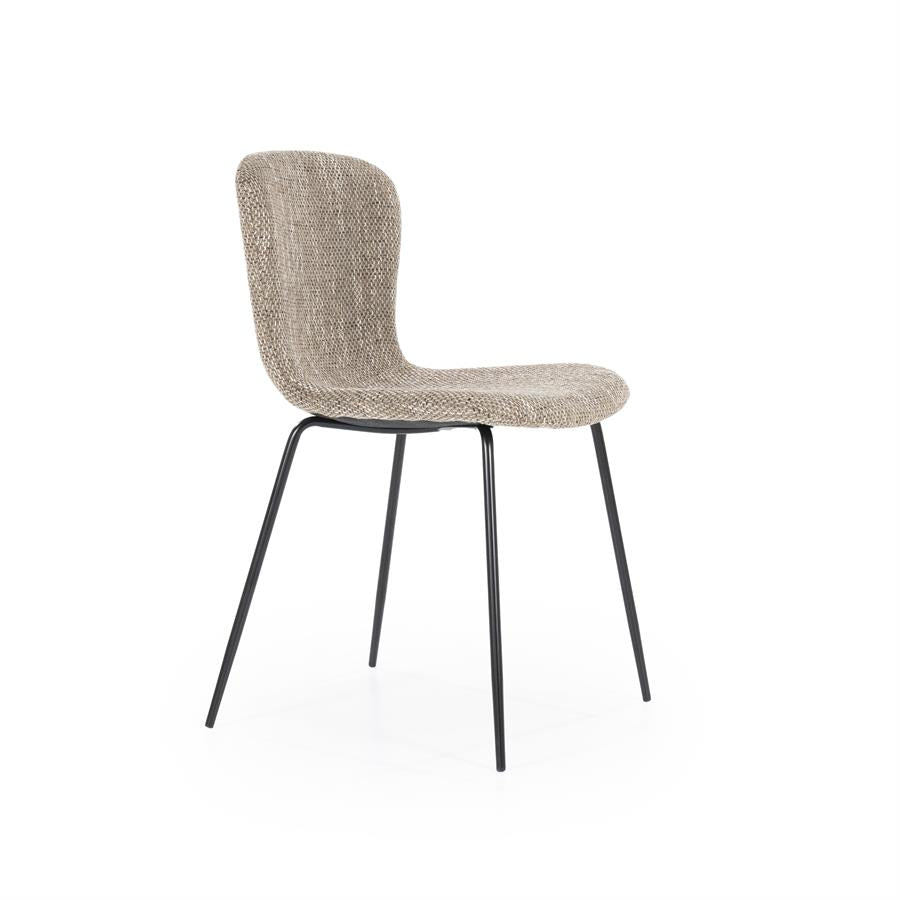 Stoel Chair Lass 54x46x80 – bruin | By Boo