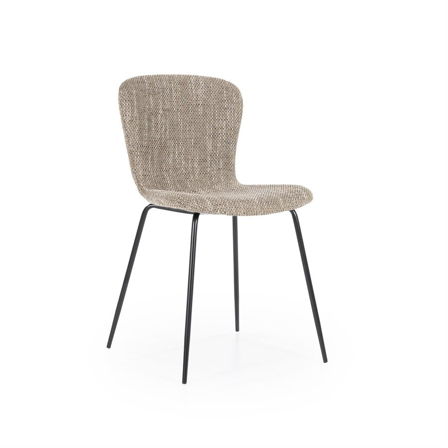 Stoel Chair Lass 54x46x80 – bruin | By Boo