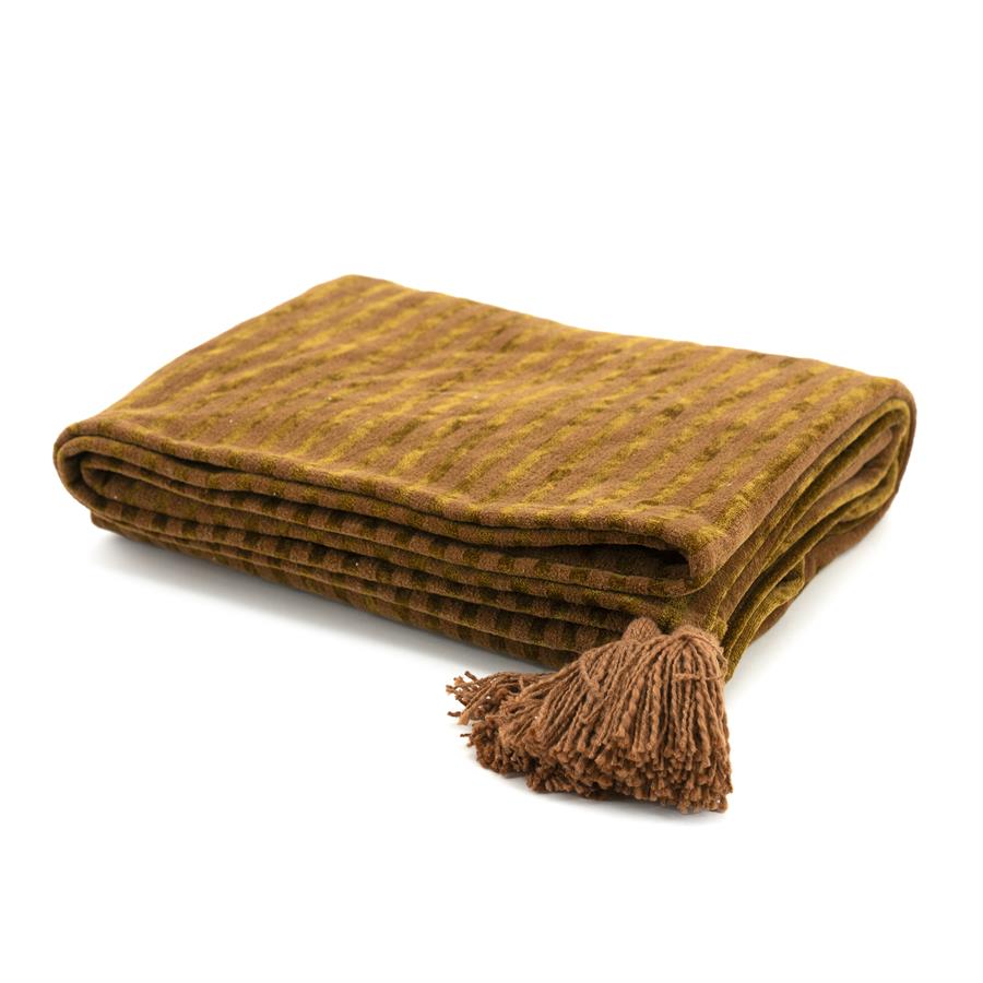 Plaids Plaid Sirun 170x130 – geel | By Boo