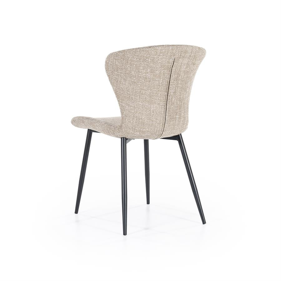 Stoel Spinner 49x59x82 – taupe | By Boo