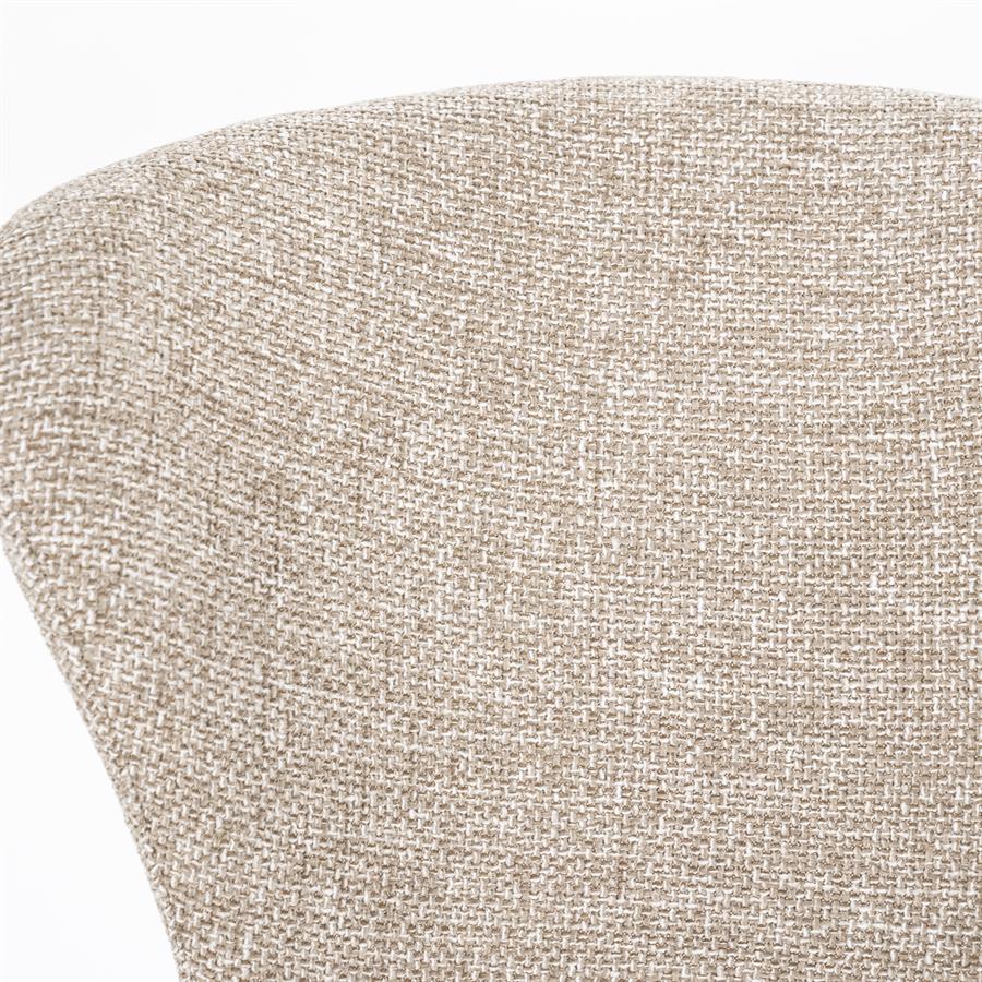 Stoel Spinner 49x59x82 – taupe | By Boo