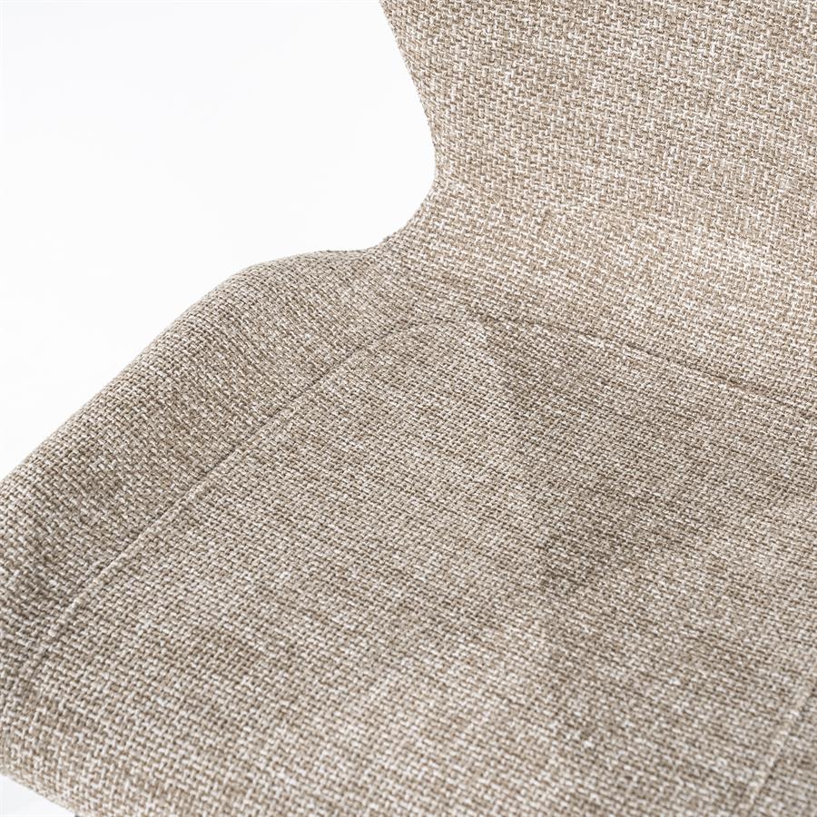 Stoel Spinner 49x59x82 – taupe | By Boo