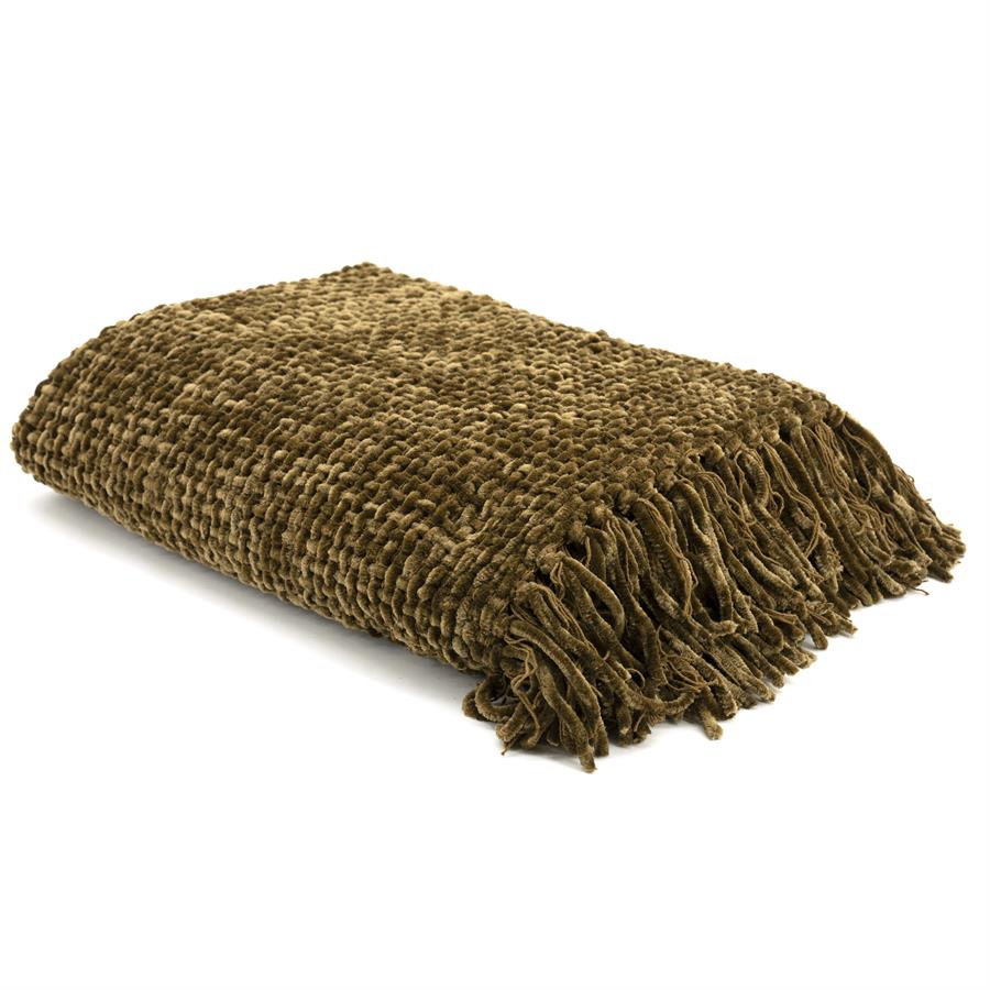 Plaids Plaid Hyde 170x130 – geel | By Boo