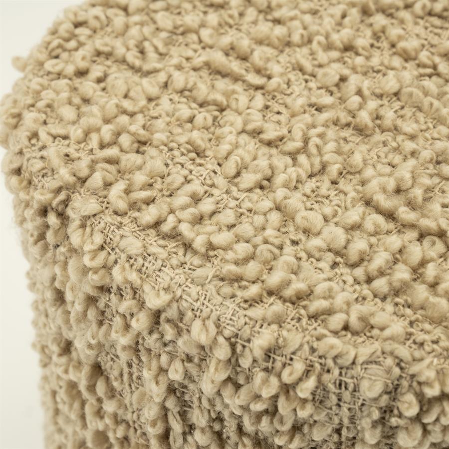 Poufs and stools Stool Vista small 40x40 – beige | By Boo