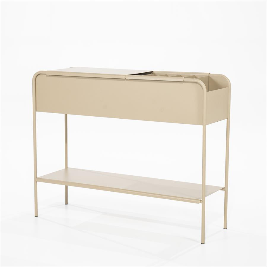 Woonaccessoire Sera 95x30x75 – taupe | By Boo