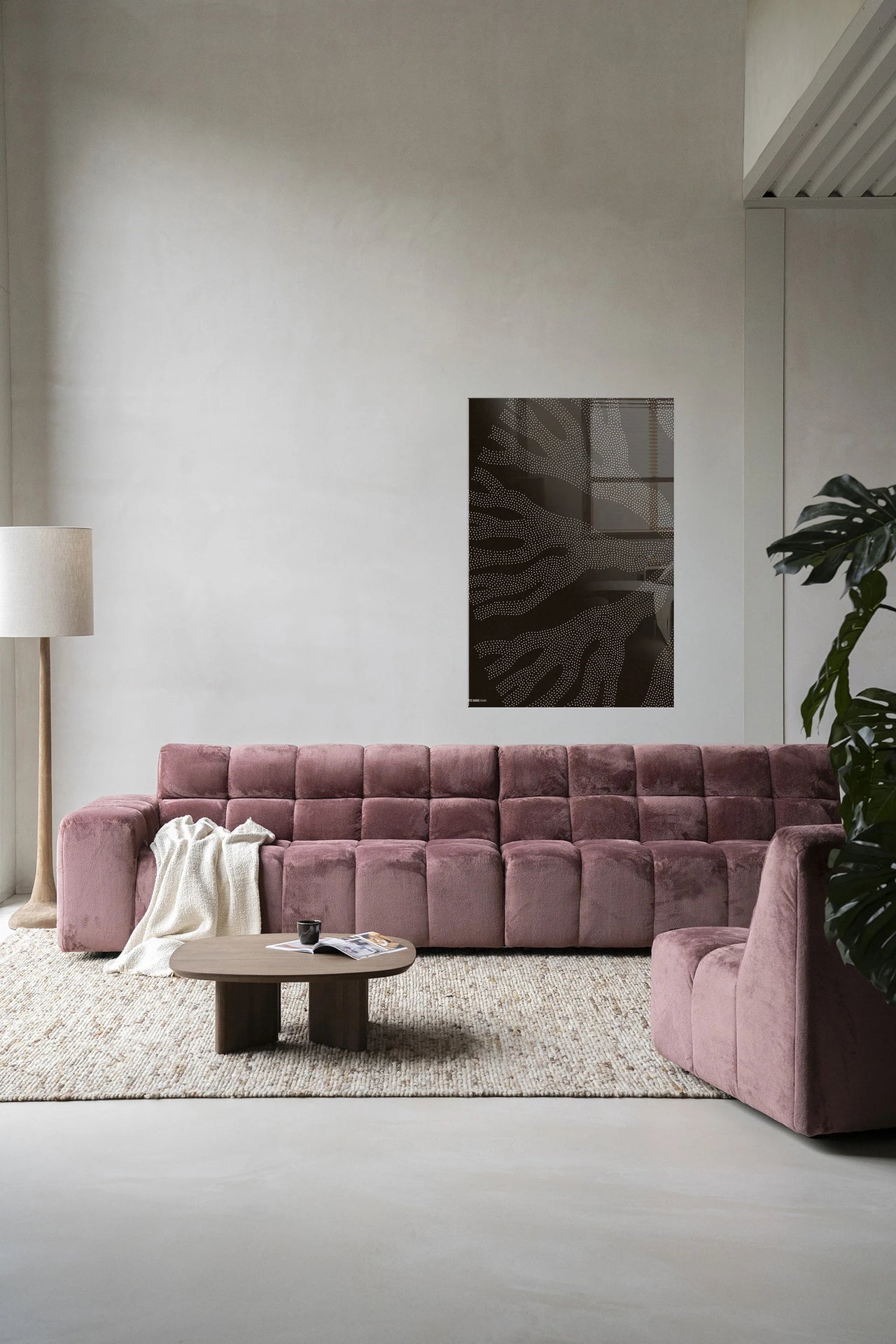 Circle Dark – Glasschilderij