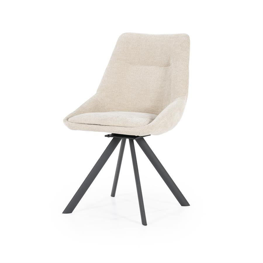 Stoel Bliss 52x62x86 – taupe | By Boo