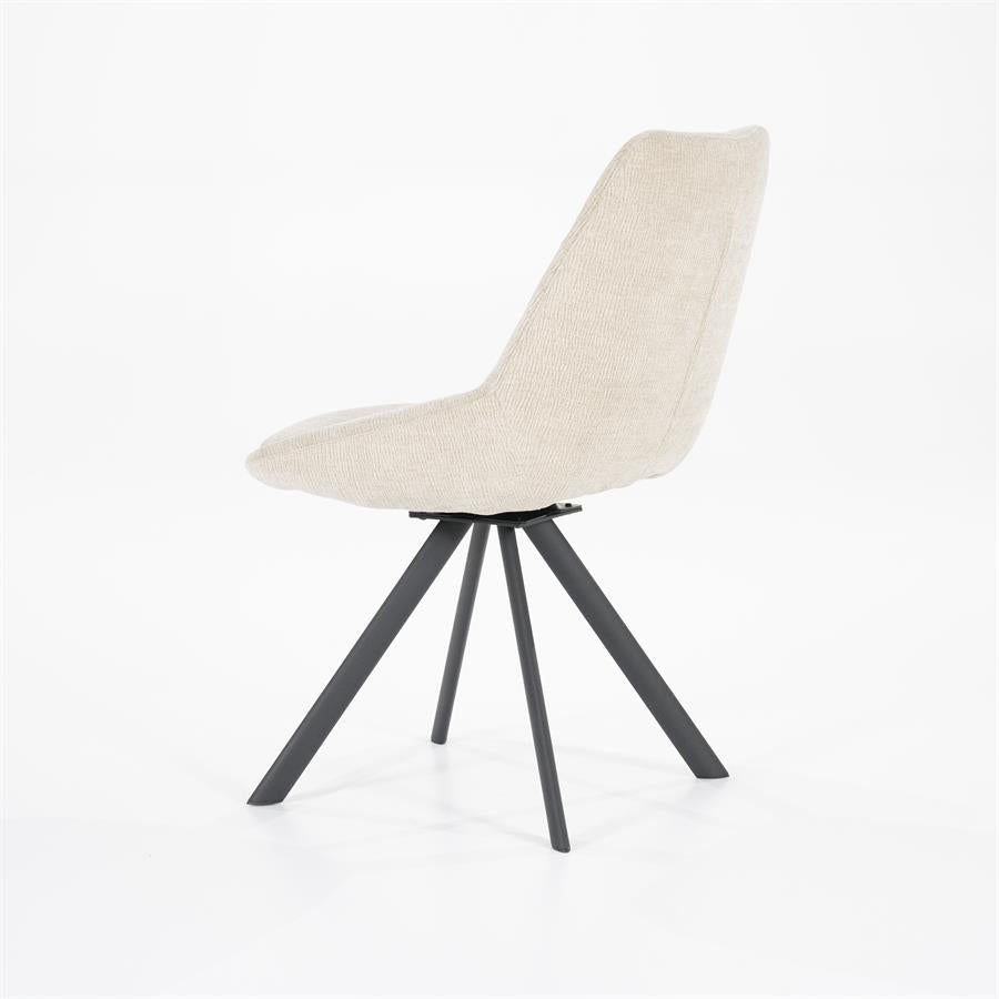 Stoel Bliss 52x62x86 – taupe | By Boo
