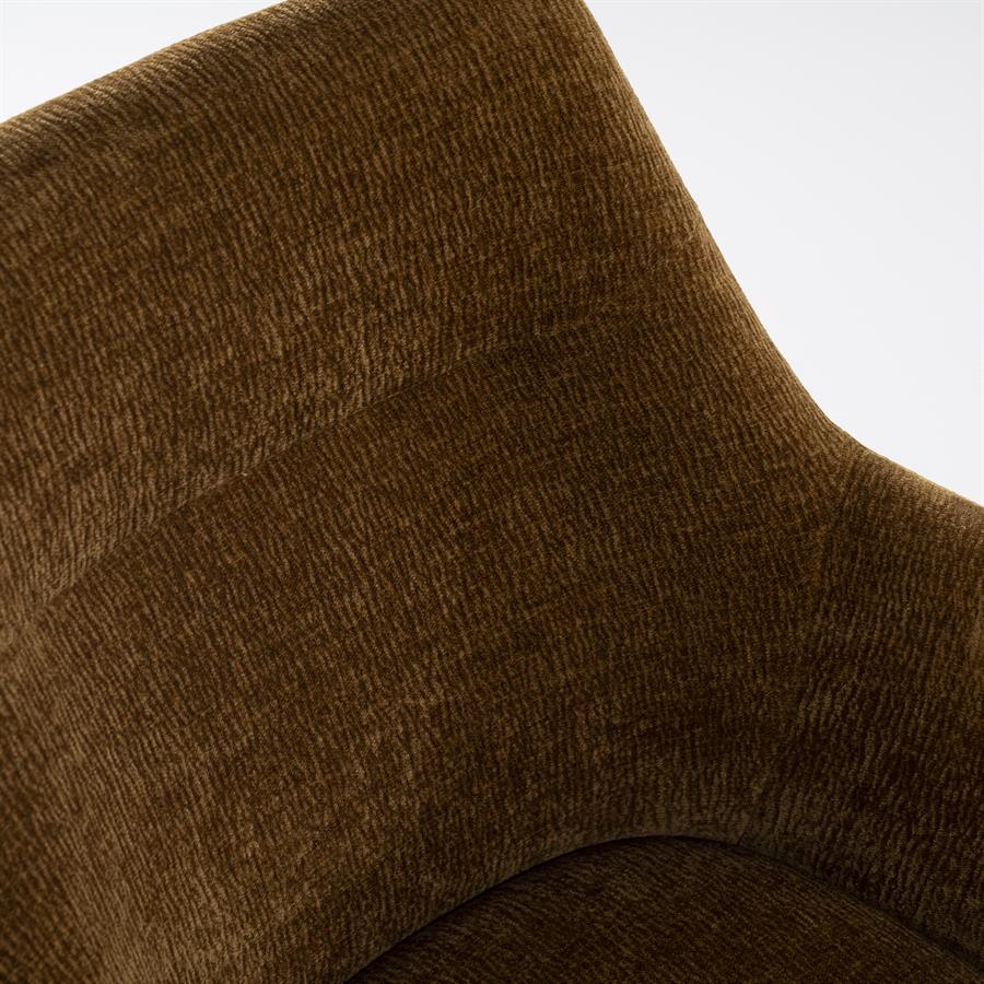 Stoel Bliss with armrest 59.5x66x88 – geel | By Boo