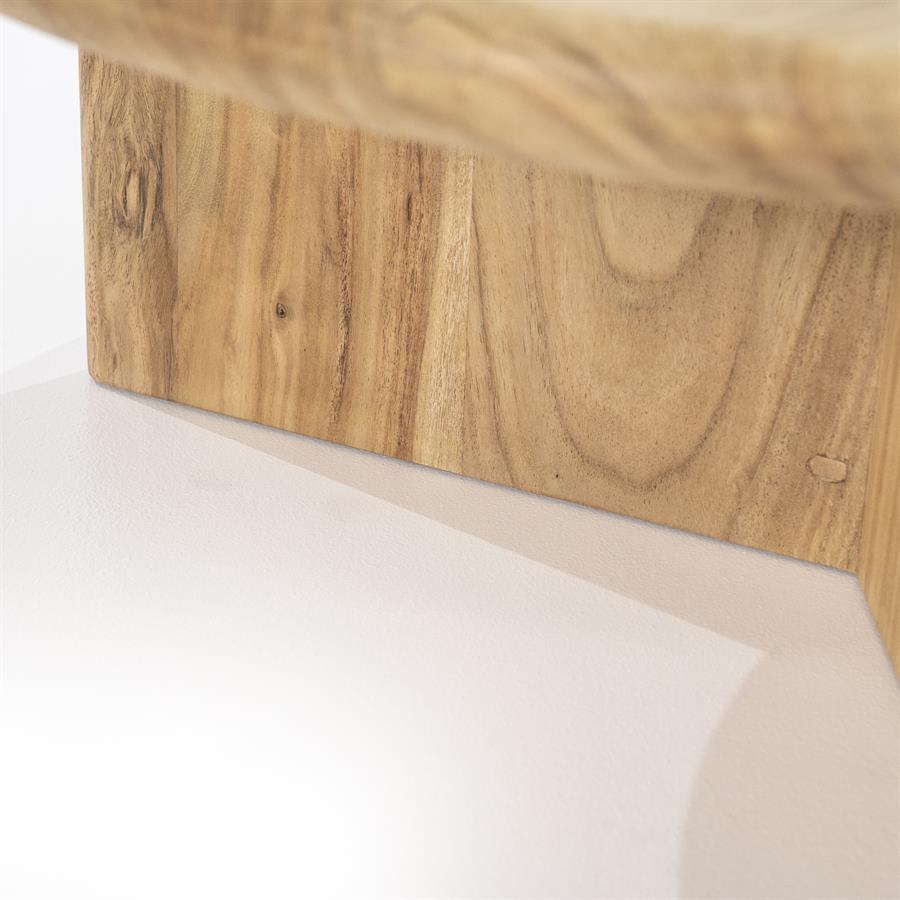 Tables Leoti large 80x80x30 – natuurlijk | By Boo