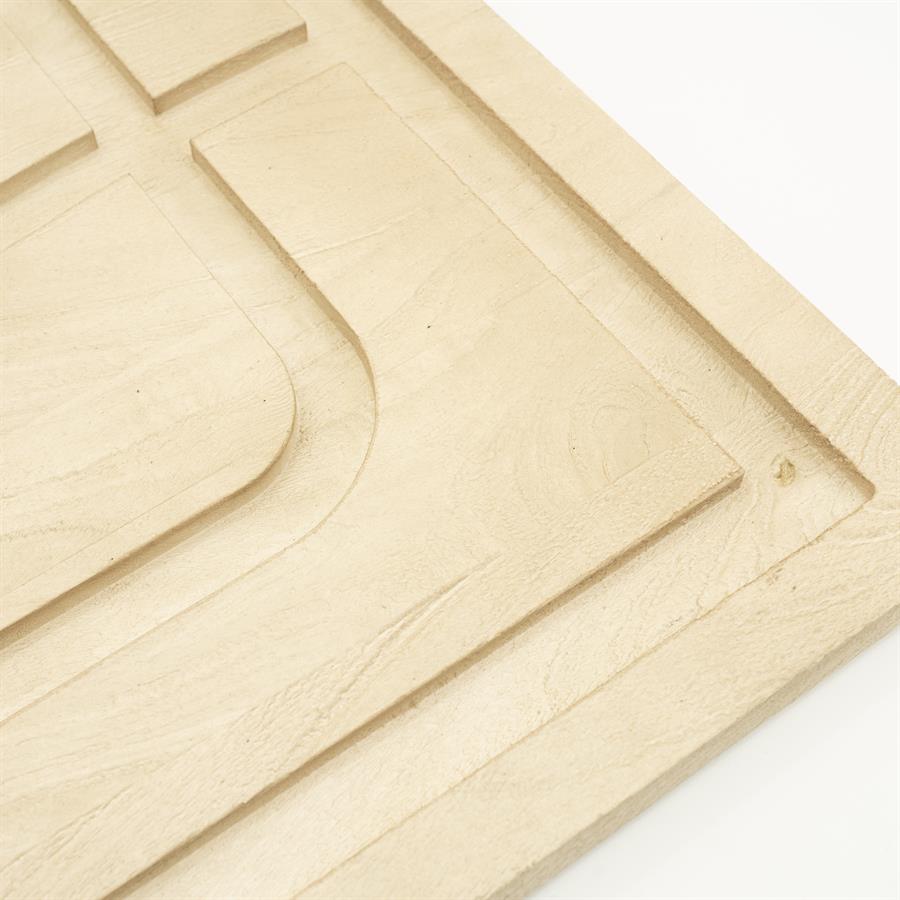 Wanddecoratie Kuzai 60x3x90 – natuurlijk | By Boo