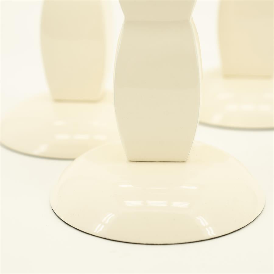 Candles Candle holder Prinz 10x10x28 / 10x10x21 / 10x10x15 – beige | By Boo