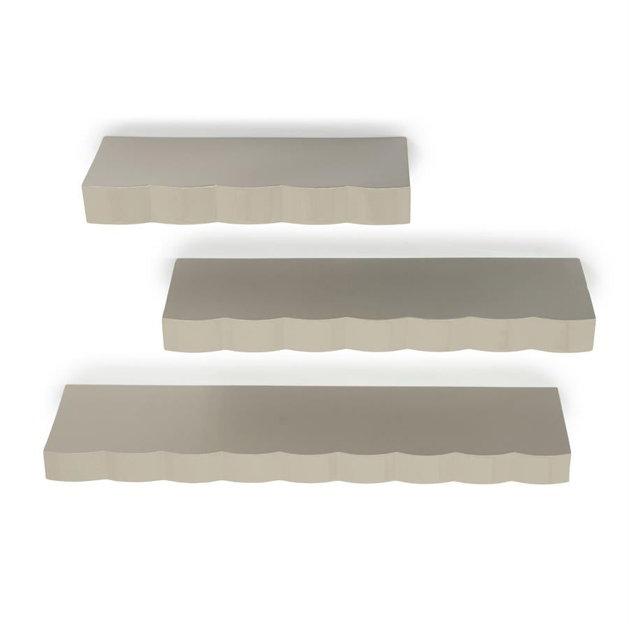 Wanddecoratie Wall shelf Prinz 32.5x14x4 / 45.5x14x4 / 58.5x14x4 – taupe | By Boo