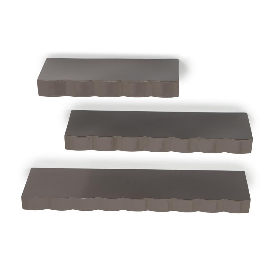 Wanddecoratie Wall shelf Prinz 32.5x14x4 / 45.5x14x4 / 58.5x14x4 – taupe | By Boo