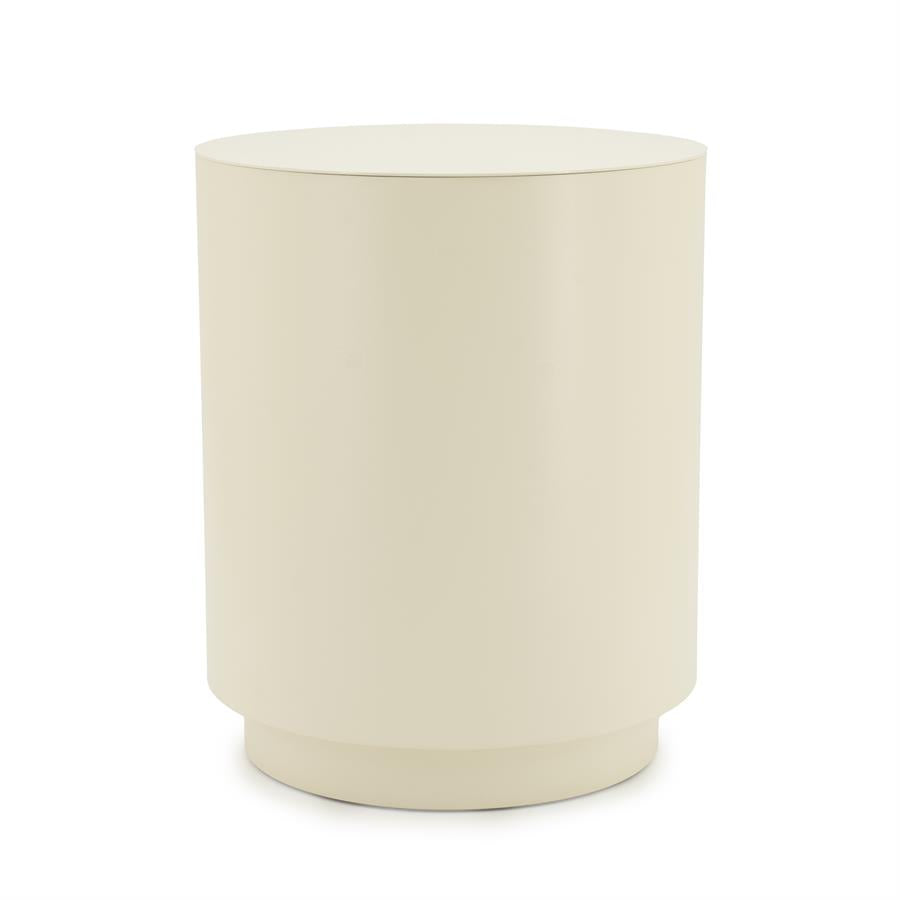Tables Side table Mesita 37x37x45 – beige | By Boo