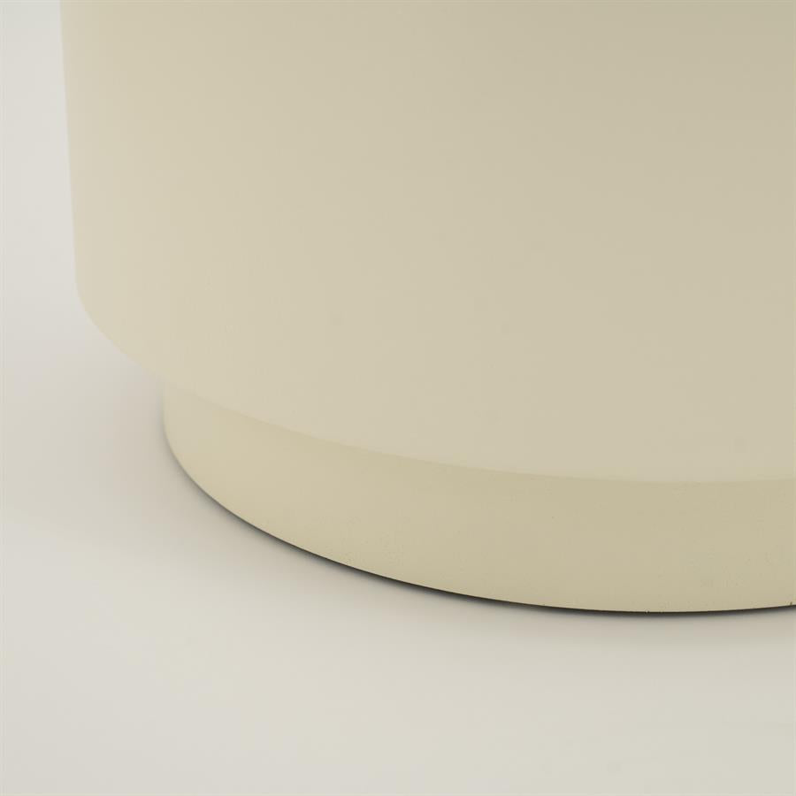 Tables Side table Mesita 37x37x45 – beige | By Boo