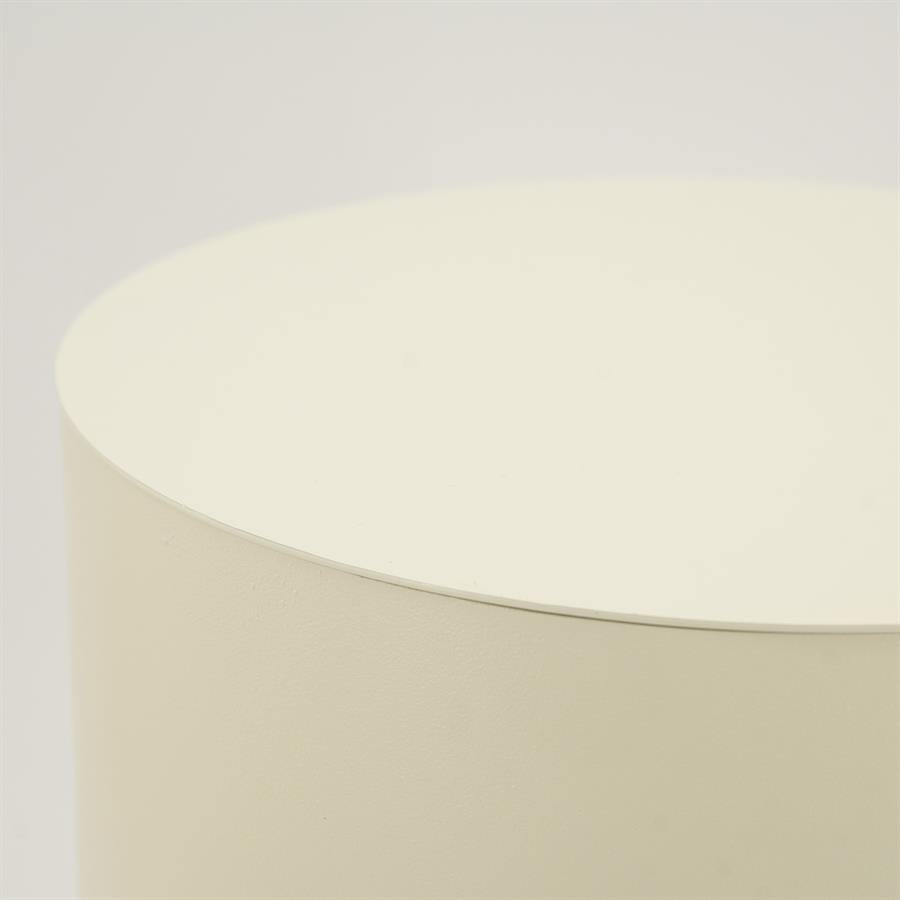 Tables Side table Mesita 37x37x45 – beige | By Boo