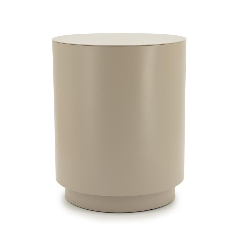 Tables Side table Mesita 37x37x45 – taupe | By Boo