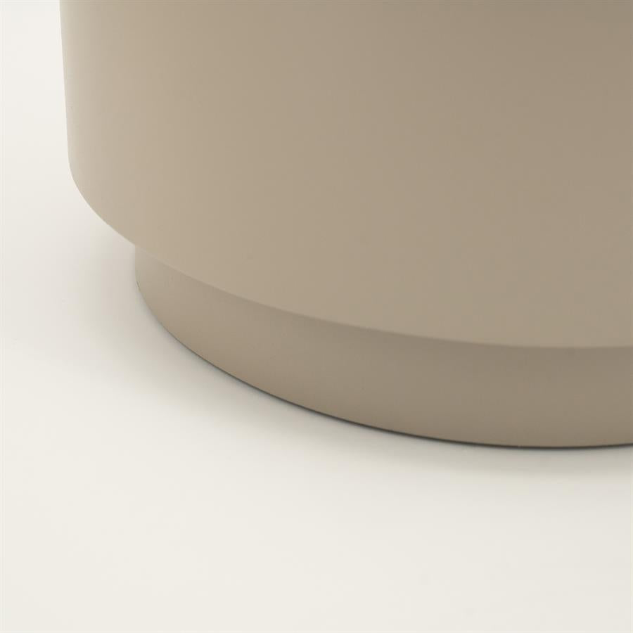 Tables Side table Mesita 37x37x45 – taupe | By Boo