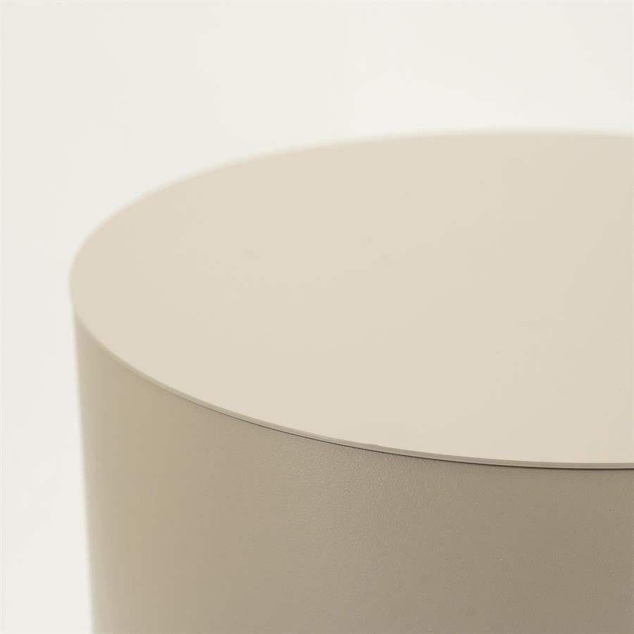 Tables Side table Mesita 37x37x45 – taupe | By Boo