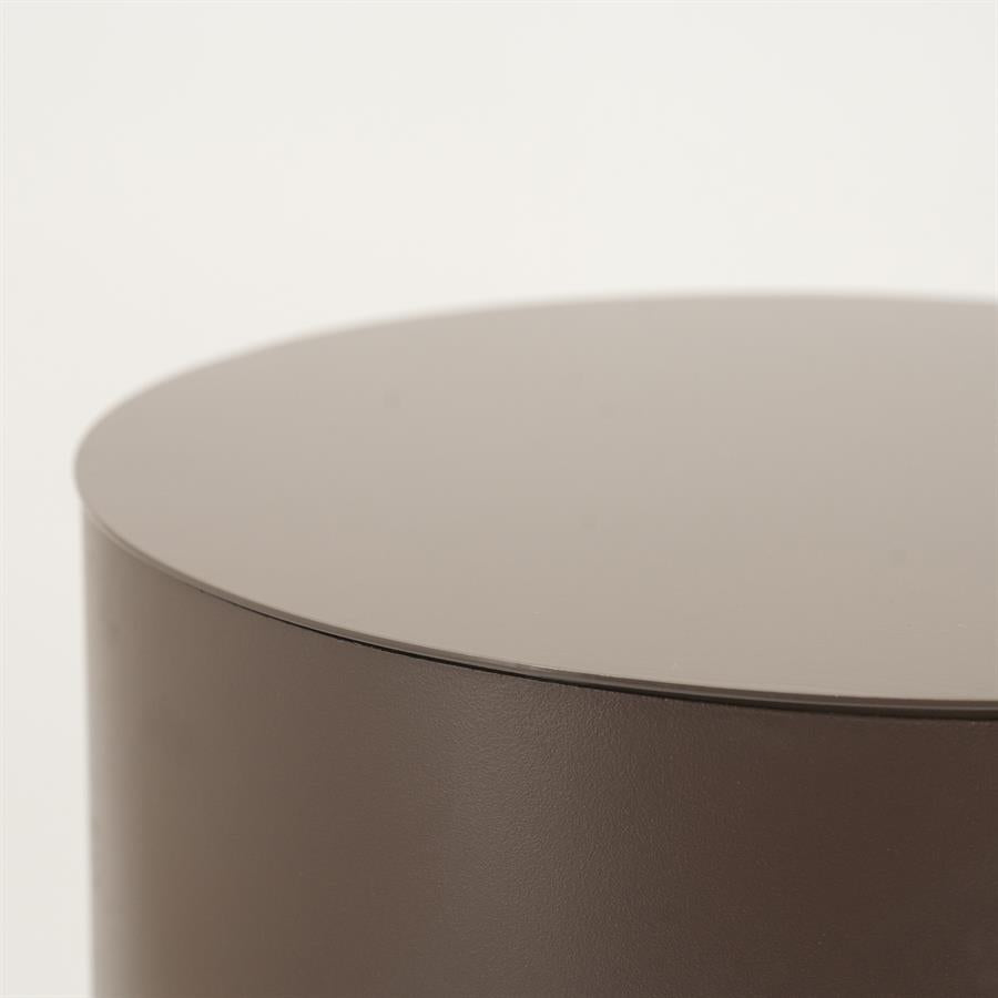 Tables Side table Mesita 37x37x45 – taupe | By Boo