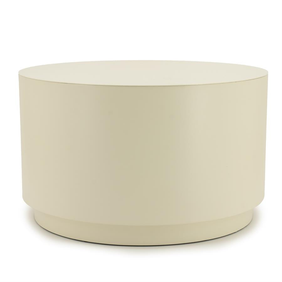 Tables Coffee table Mesita 60x60x35 – beige | By Boo