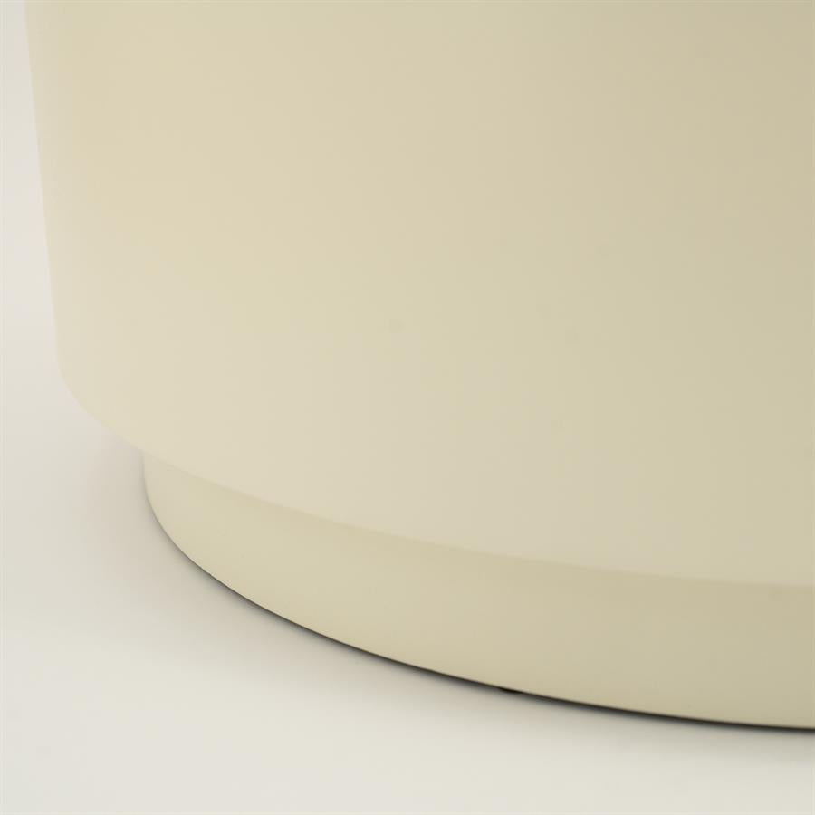Tables Coffee table Mesita 60x60x35 – beige | By Boo