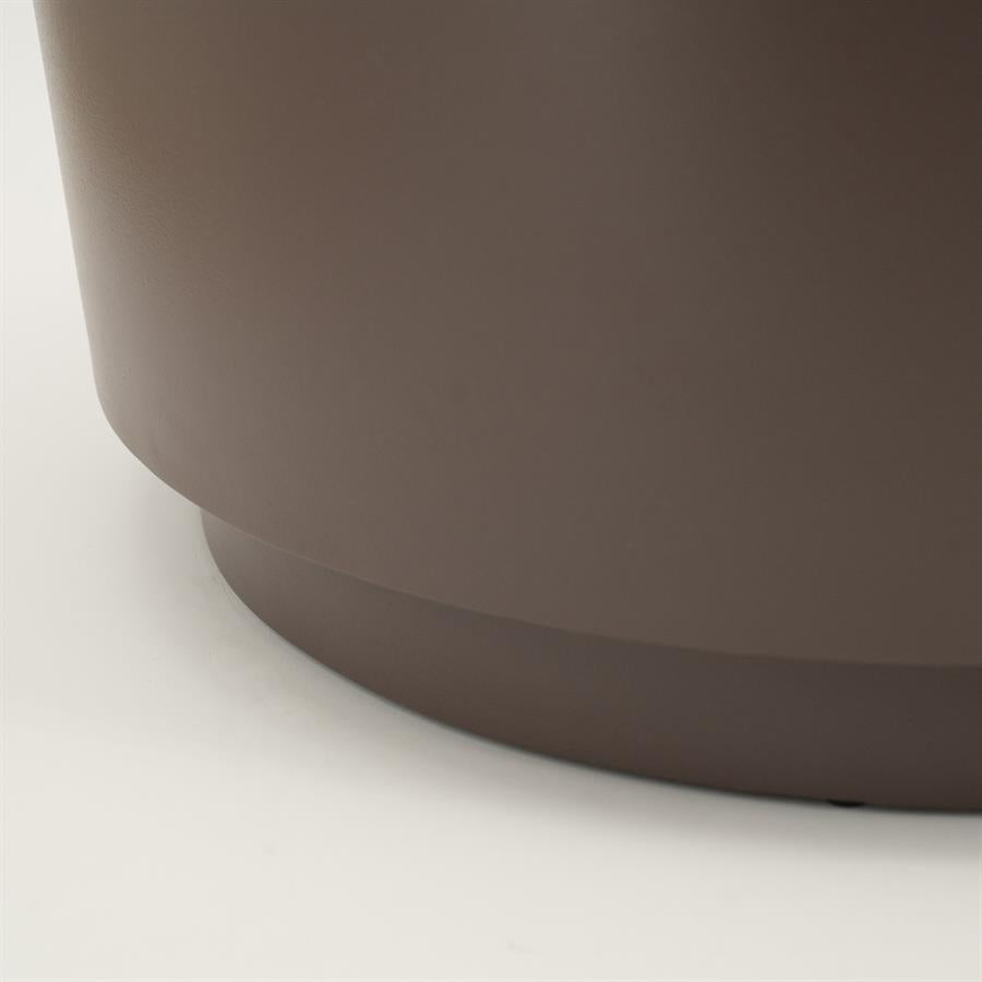 Tables Coffee table Mesita 60x60x35 – taupe | By Boo