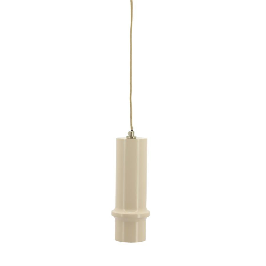 Lamp Pendant lamp Cylin 1 10x10x27 – roze | By Boo