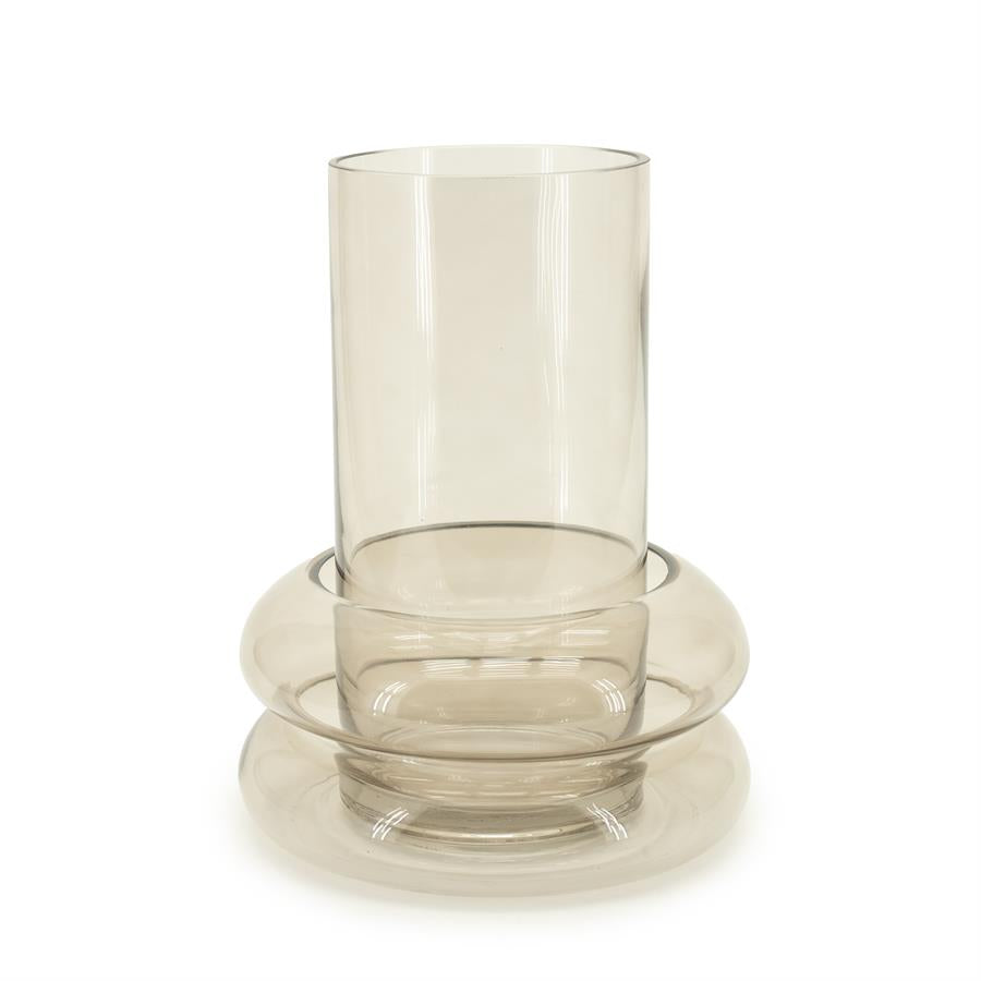 Pottery and vases Chunky 12x12x25 / 20x20x10 – beige | By Boo