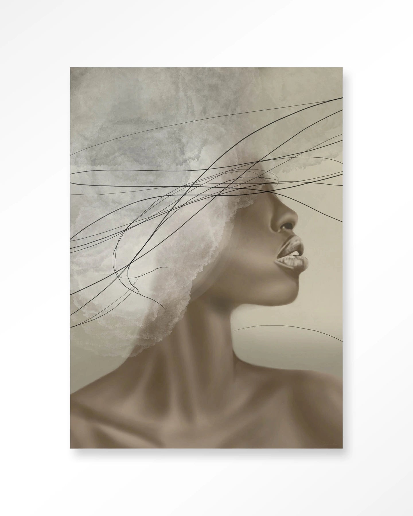 Cloudy thoughts – Art Print
