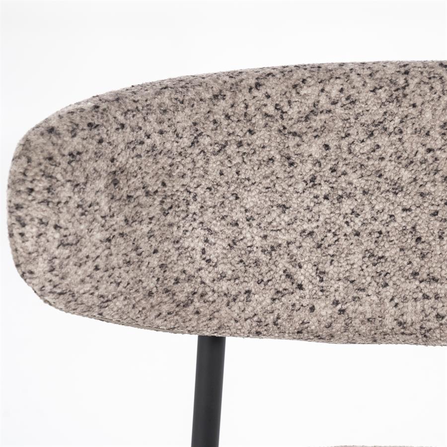Stoel Chair Jari 57x55x78 – taupe | By Boo