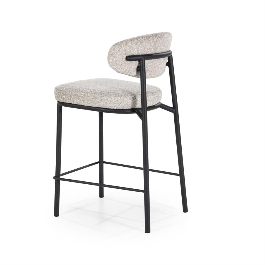 Barchairs Barstool Jari 50x52,5x92 – beige | By Boo