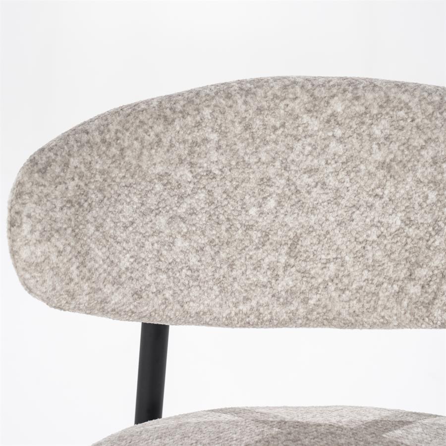 Barchairs Barstool Jari 50x52,5x92 – beige | By Boo