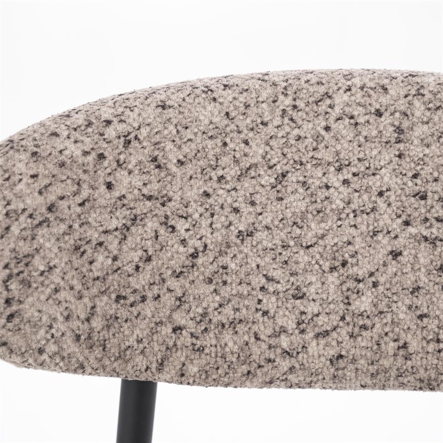 Barchairs Barstool Jari 50x52,5x92 – taupe | By Boo