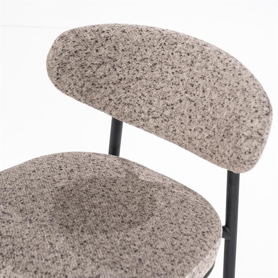 Barchairs Barstool Jari 50x52,5x92 – taupe | By Boo