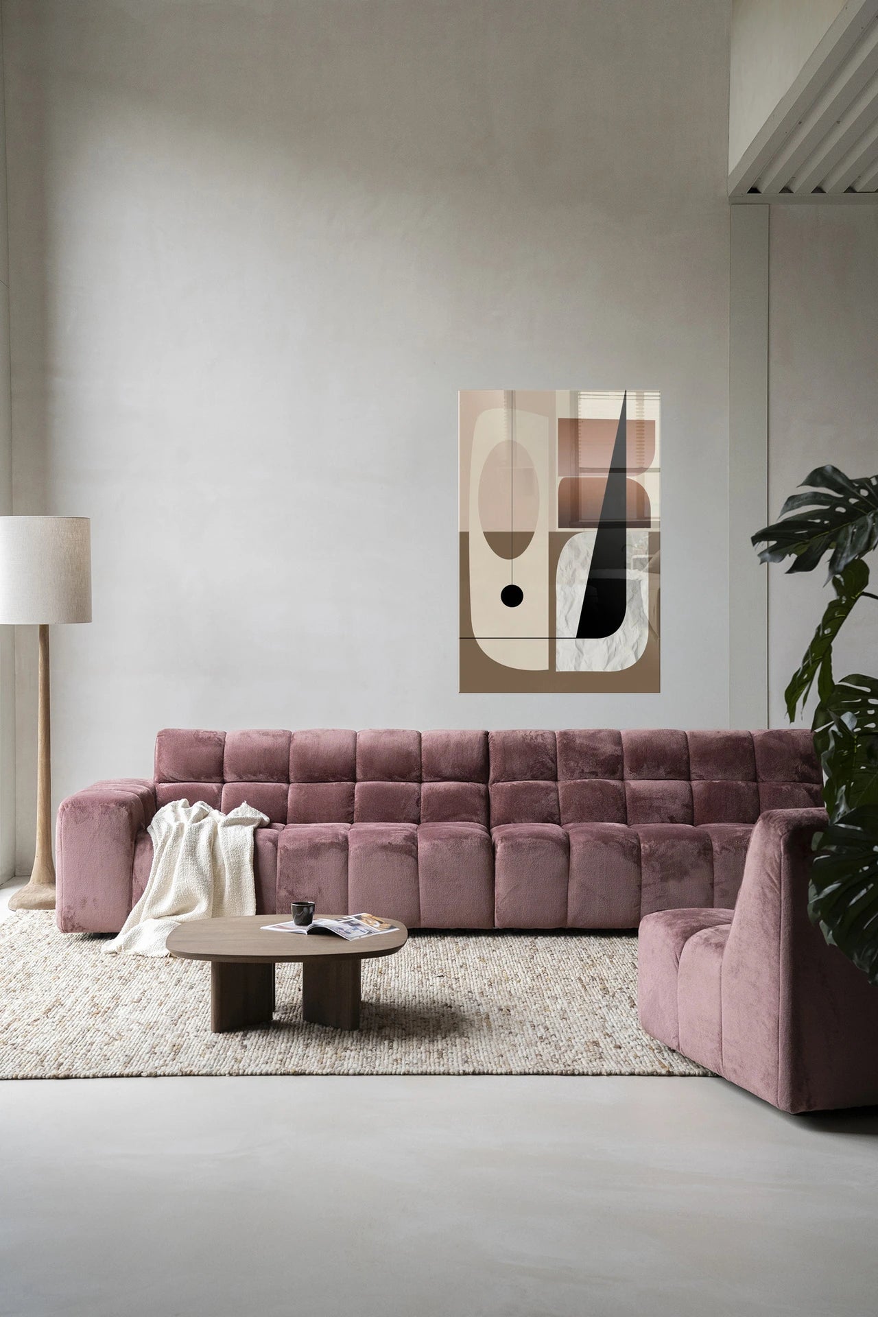 Refined – Glasschilderij